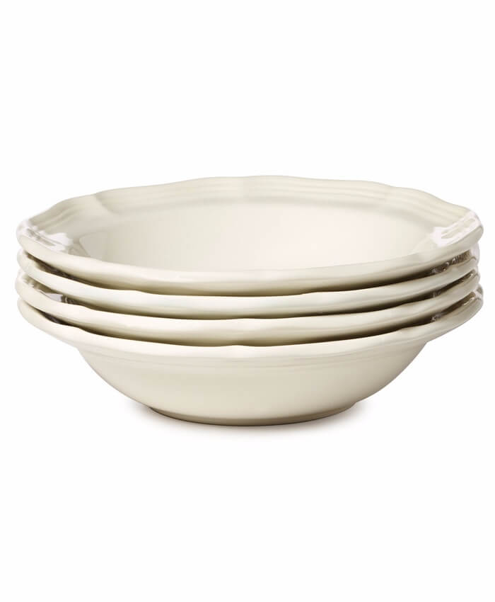 Mikasa Dinnerware, Set of 4 French Countryside Fruit Bowls